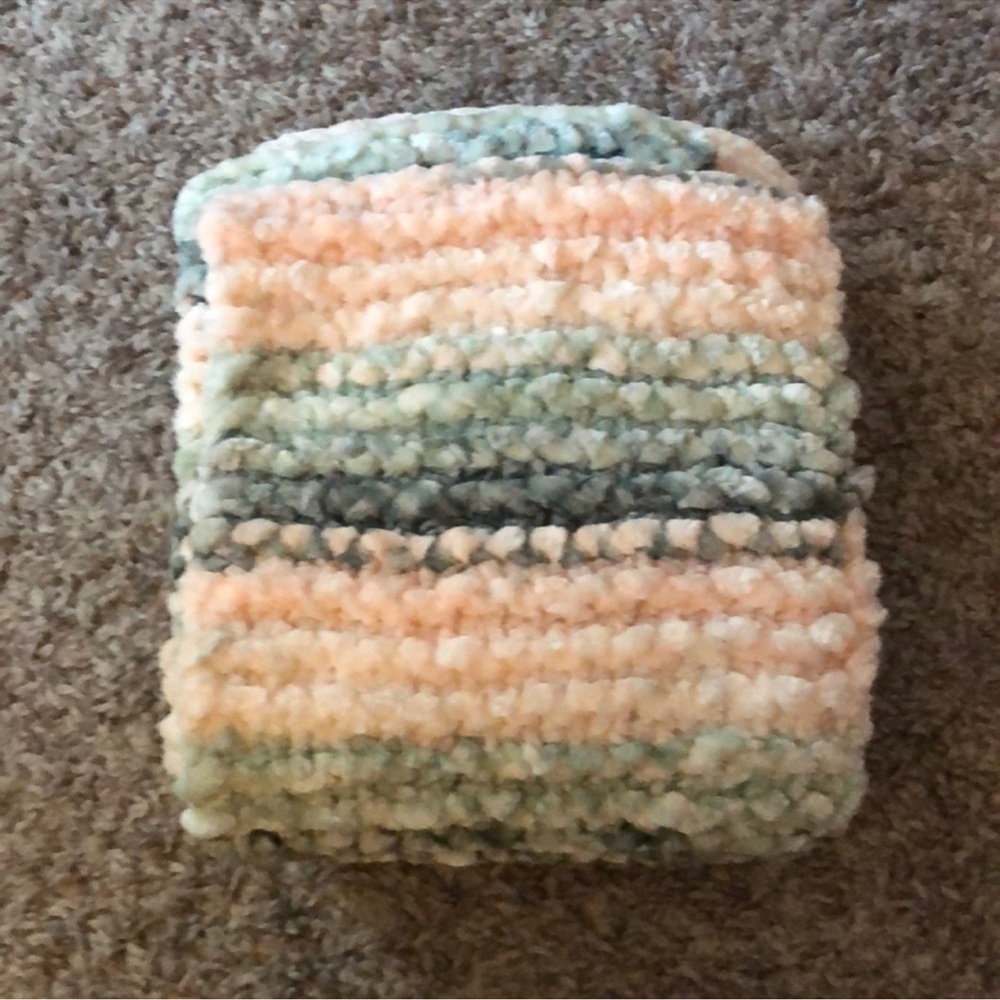 Cozy Striped Knit Scarfs, 7 in total